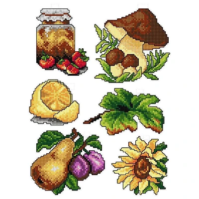 Crafting Spark Autumn Gifts Plastic Canvas Counted Cross Stitch Kit