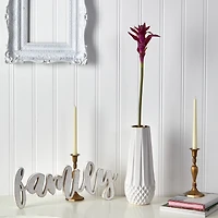 Pink Star Bromeliad Artificial Flower Stem, 6ct.