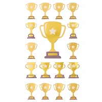 Gold Trophy Dimensional Stickers by Recollections™