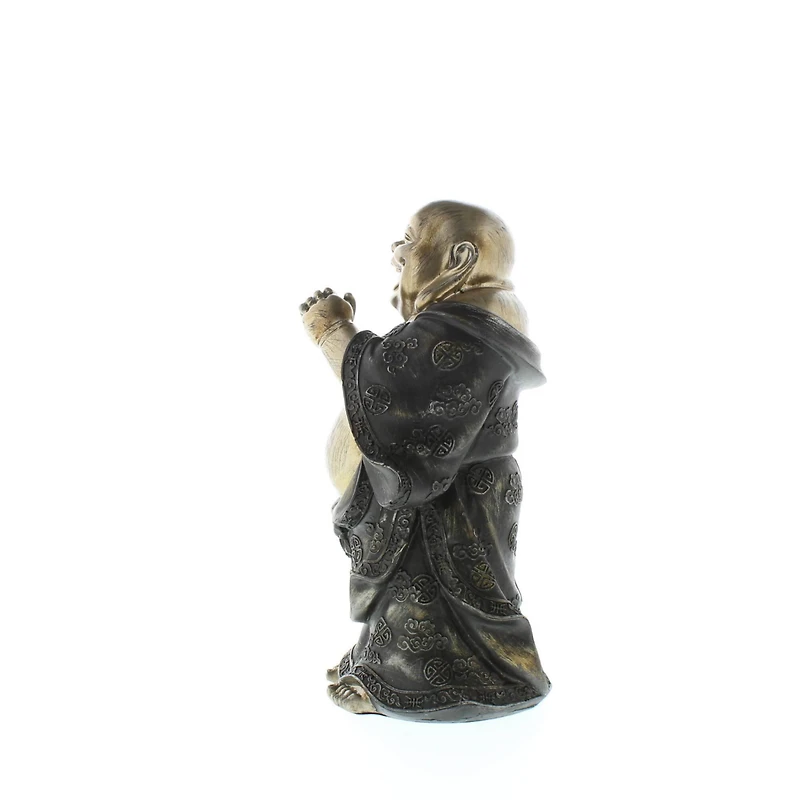 Standing Happy Buddha Figurine 6" x 4" x 10