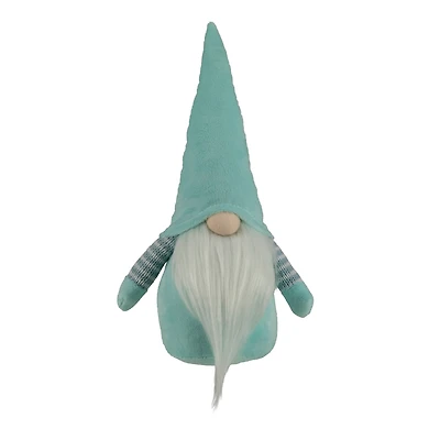 12" Sky Blue & White Spring Gnome