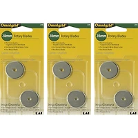 Omnigrid® 28mm Rotary Replacement Blades, Pack Of 6