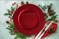13" Red Charger Plate by Celebrate It™