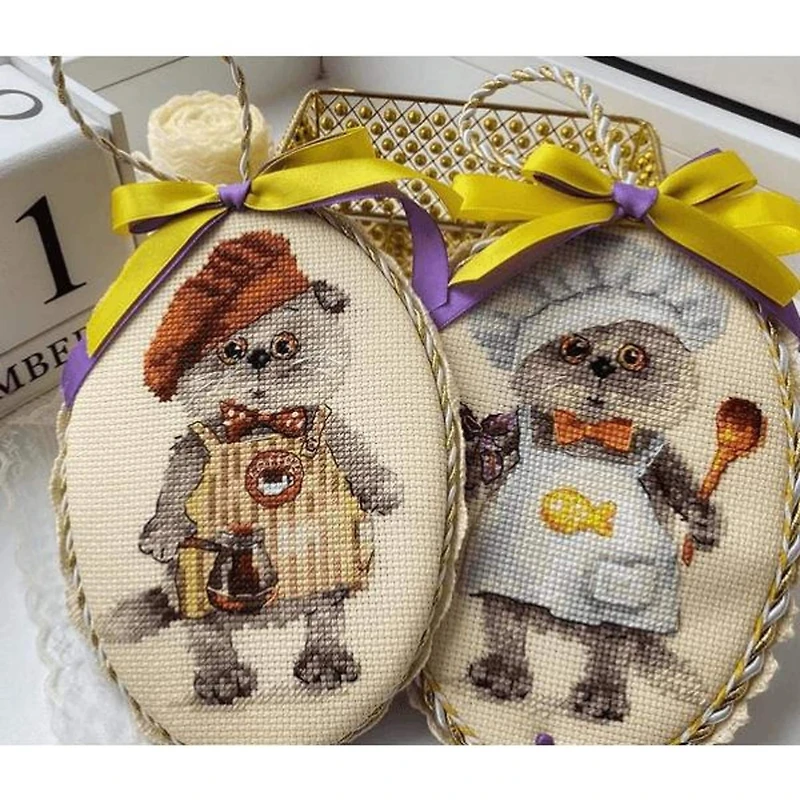 Alisa Basik Barista Cross Stitch Kit