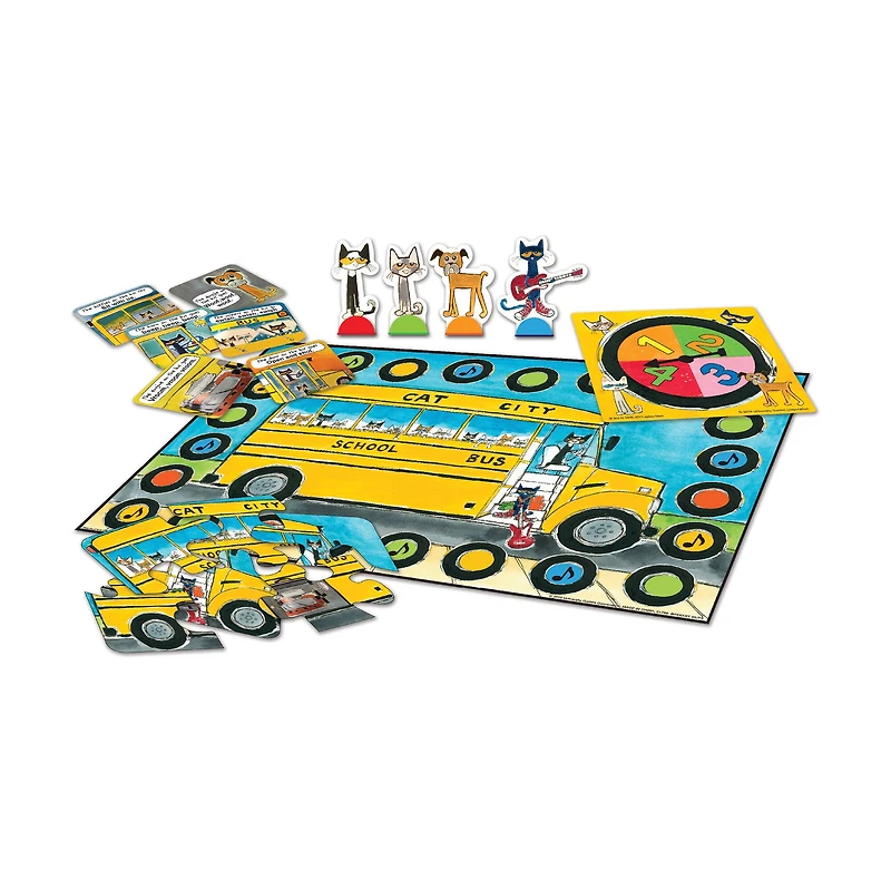 Pete the Cat The Wheels on the Bus Game