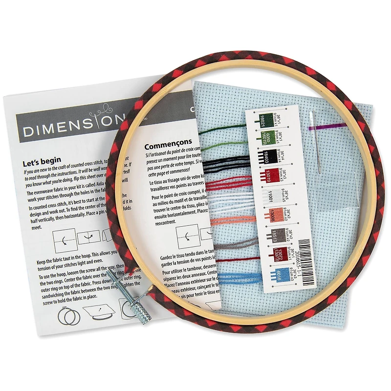 Dimensions® Learn-A-Craft Holiday Family Truck Counted Cross Stitch Kit