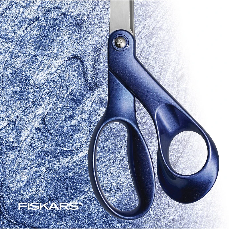 Fiskars® Explore 8" Blue Expanse Metallic Scissors