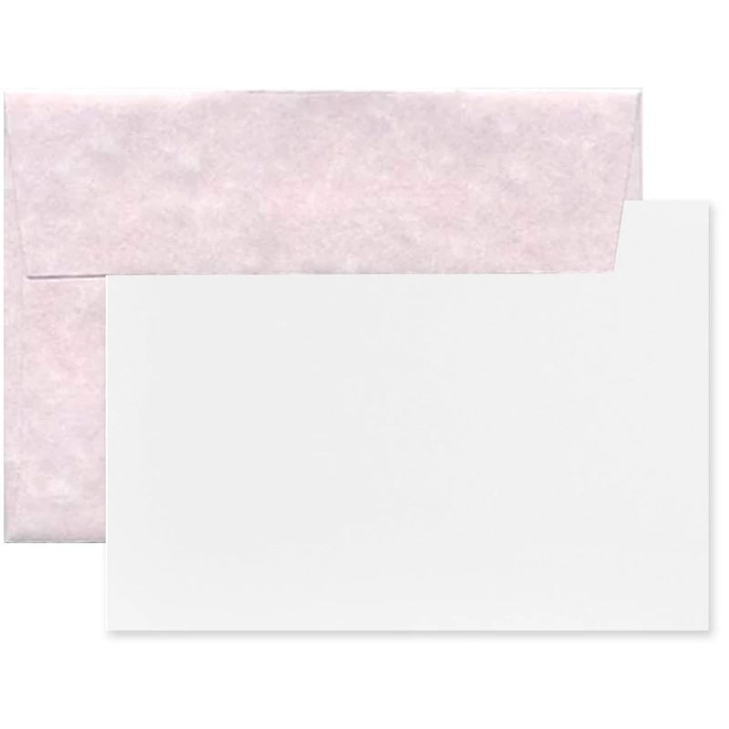 JAM Paper A1 Orchid Parchment Personal Stationery Set