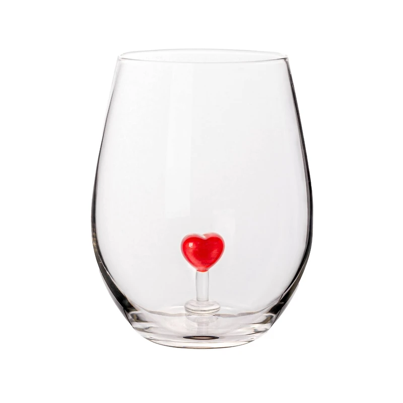 Hello Honey® 4.75" Round Stemless Wine Glass Set
