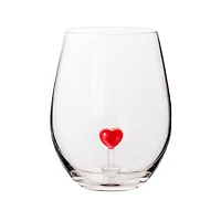 Hello Honey® 4.75" Round Stemless Wine Glass Set