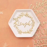 K & Company Antique Garden Metallic Gold Dimensional Puffy Stickers