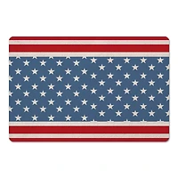 Designs Direct Red & Blue Stars & Stripes Floor Mat