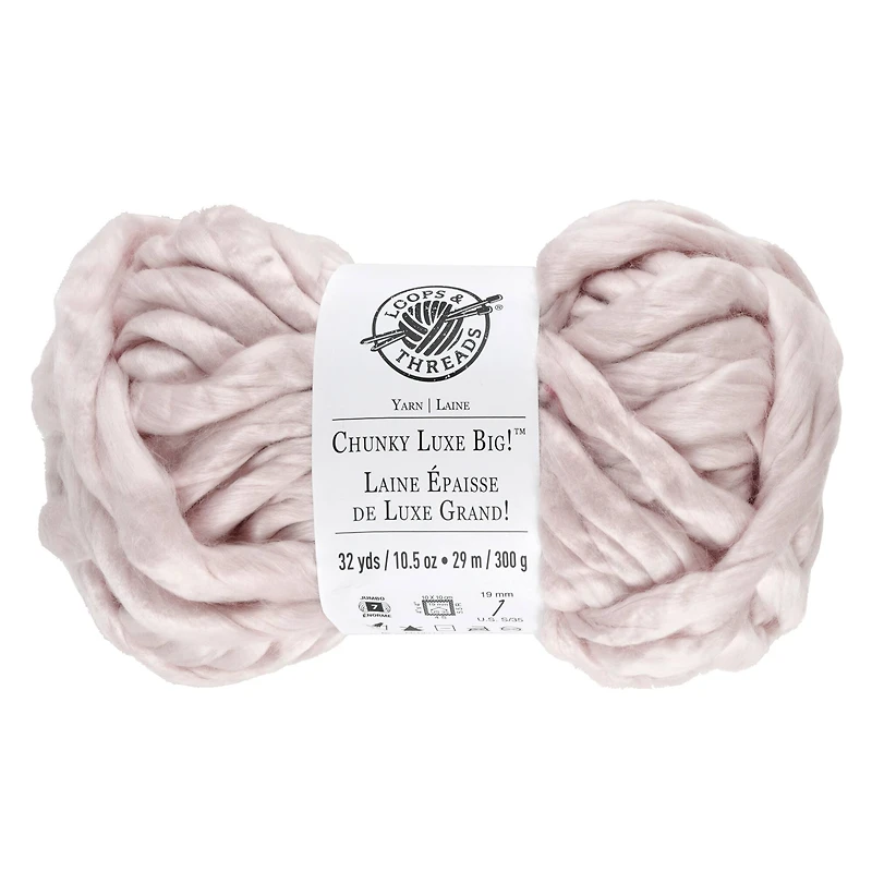 Chunky Luxe Big!™ Yarn by Loops & Threads®
