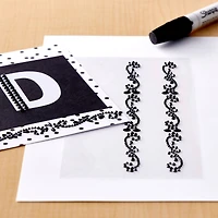 12 Pack: Double Row Rhinestones Stickers by Recollections™ Bling on a Roll