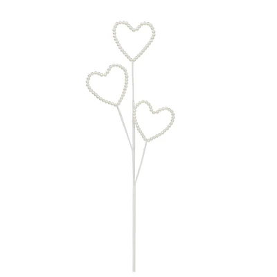 27" White Heart Stem by Ashland®
