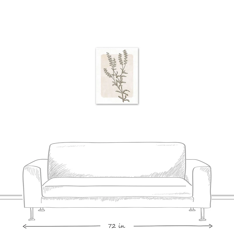 Simple Floral Still II 20" x 24" Canvas Wall Art