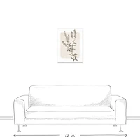 Simple Floral Still II 20" x 24" Canvas Wall Art