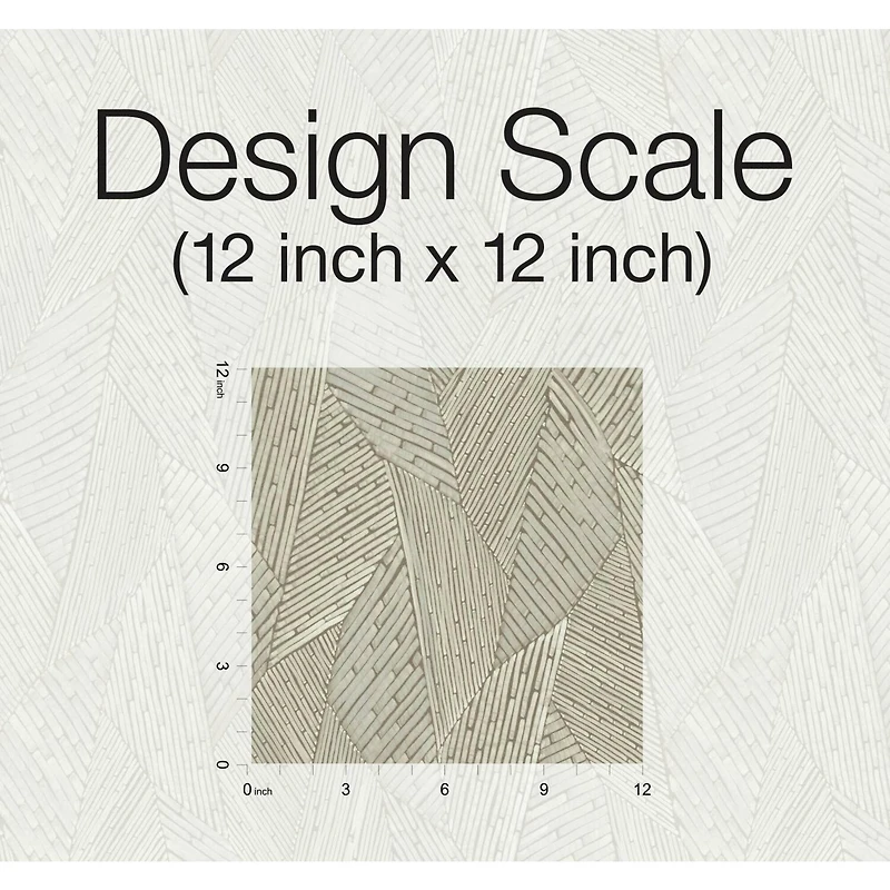 RoomMates Woven Reed Stitch Peel & Stick Wallpaper