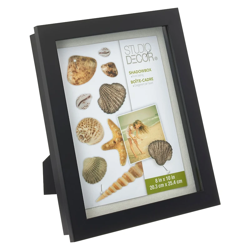 8 Pack: Black 8" x 10" Shadow Box by Studio Décor®