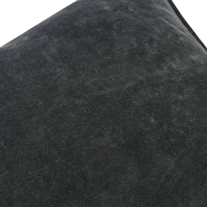 Hello Honey® Charcoal Gray Velvet Pillow Cover