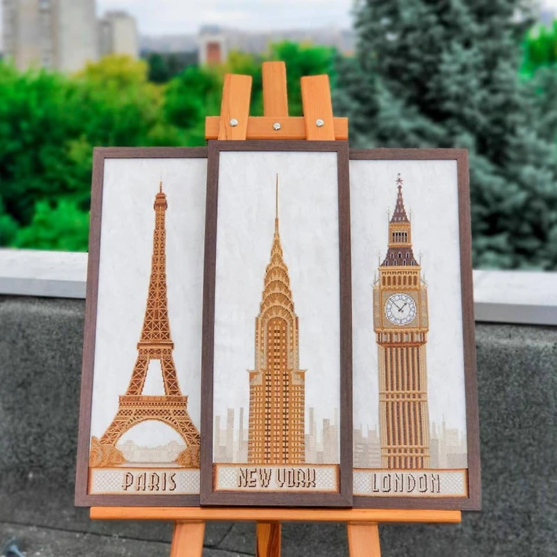 Charivna Mit New York Mixed Technique Stitch Kit