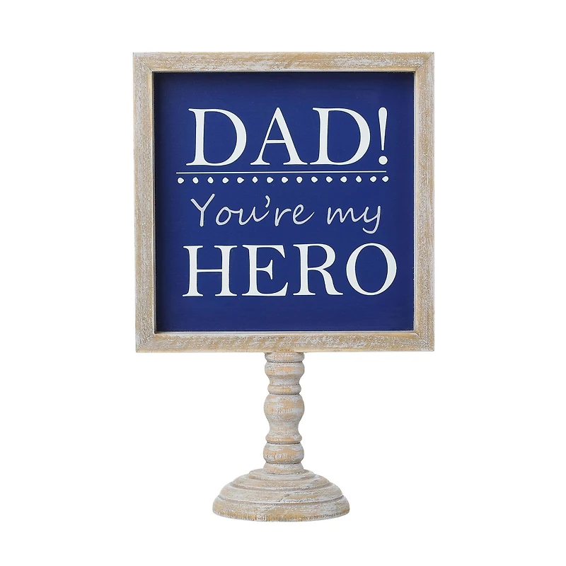 Glitzhome® 11.5" Father's Day Table Décor