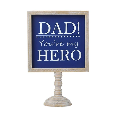 Glitzhome® 11.5" Father's Day Table Décor