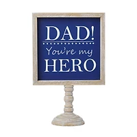 Glitzhome® 11.5" Father's Day Table Décor