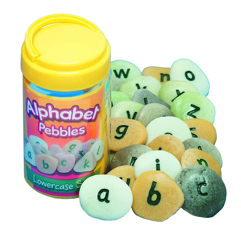 Yellow Door Lowercase Alphabet Pebble, 26ct.