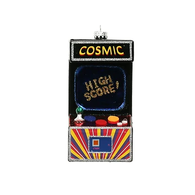4.75" Arcade Cabinet Glass Ornament by Ashland®