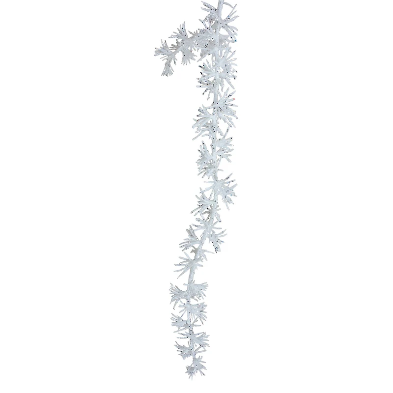 White Pine Artificial Christmas Hanging Bush