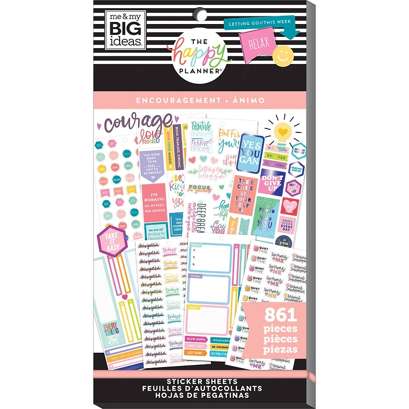 The Happy Planner® Encouragement Sticker Value Pack