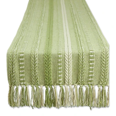 DII® 72" Braided Stripe Table Runner