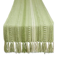 DII® 72" Braided Stripe Table Runner