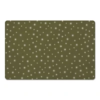 Green Twinkle Floor Mat