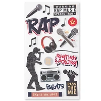 Rap Music Stickers by Recollections™