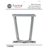 Dritz Home Nickel Modern Hairpin Legs