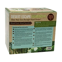 Double Sphere Glass Terrarium - Desert Escape Growarium