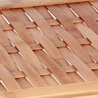 Household Essentials 5-Tier Bamboo Shoe Rack