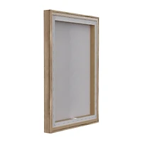 Stupell Industries Porch with American Flag Floater Framed Art