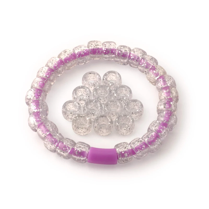 9mm Glitter Pony Beads by Creatology