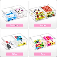 Sorbus -Drawer Extra Large Acrylic Cosmetic Organizer