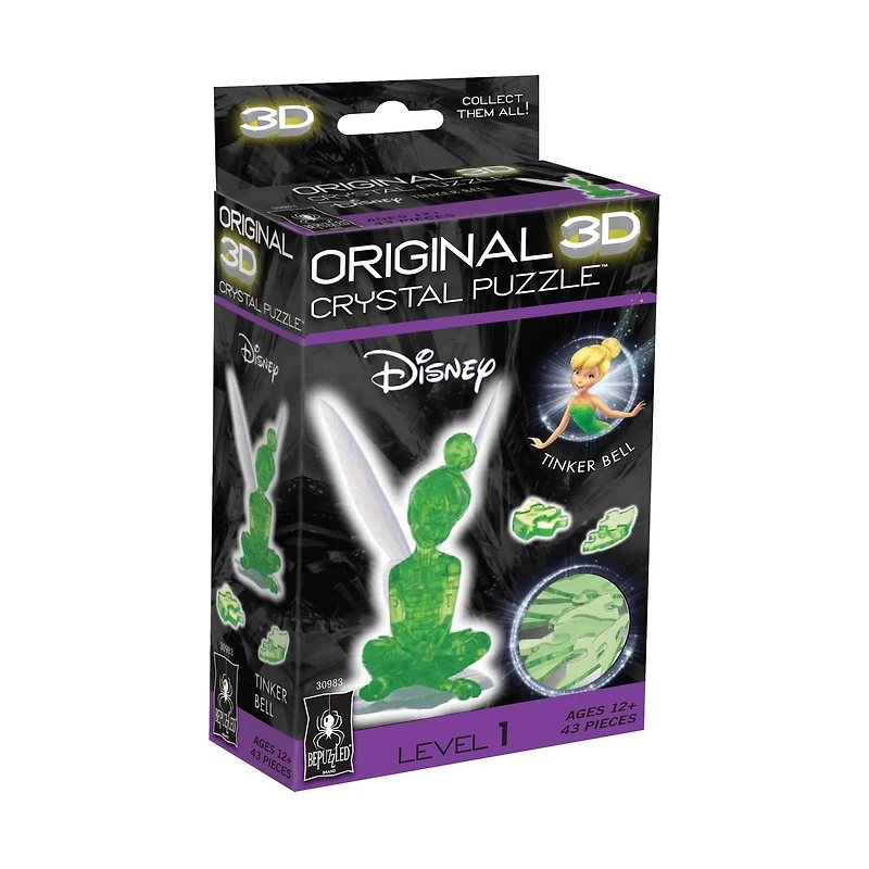 Original 3D Crystal Puzzle™ Disney Tinker Bell 43 Piece Puzzle