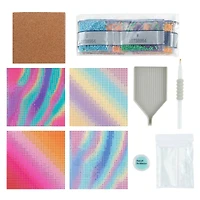 Ombre Diamond Art Coaster Kit by Make Market®