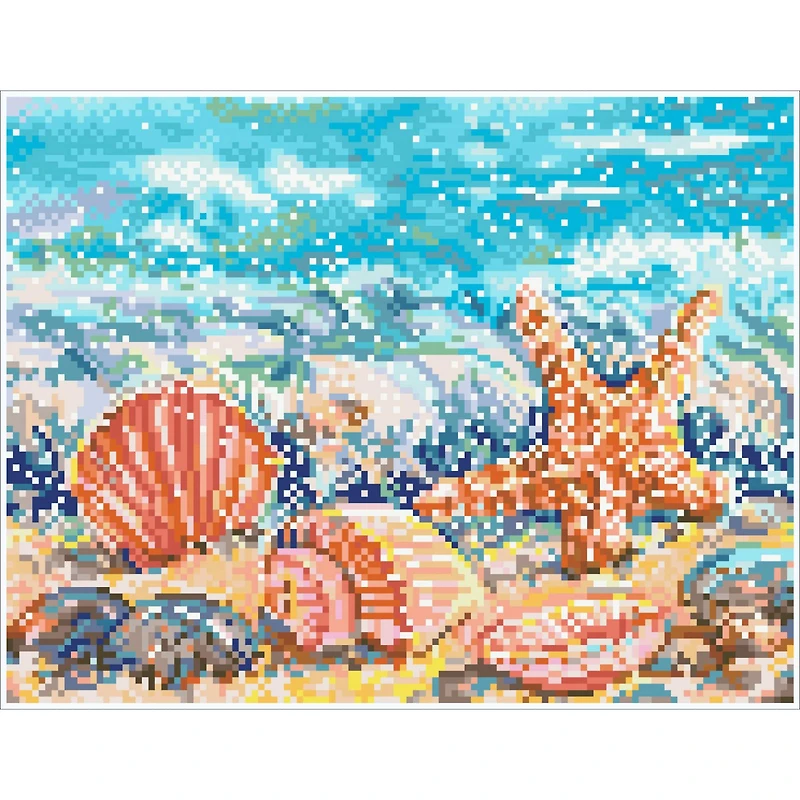 Diamond Dotz® Summertime Beach Diamond Painting Kit