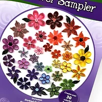 Quilled Creations™ Flower Sampler Quilling Kit