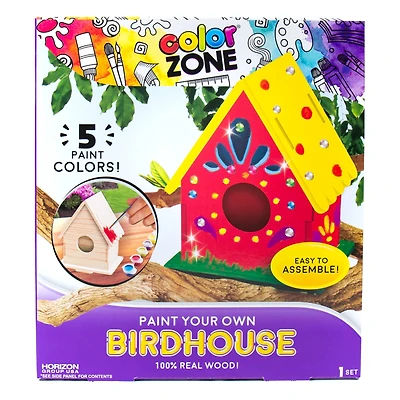 Color Zone® Paint Your Own Birdhouse