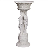 Design Toscano® 31" Chatsworth Manor Sculptural Neoclassical Pedestal Urn