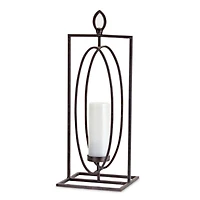 24" Iron Candle Holder Set
