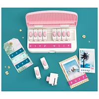 We R Memory Keepers Lowercase Word Punch Board